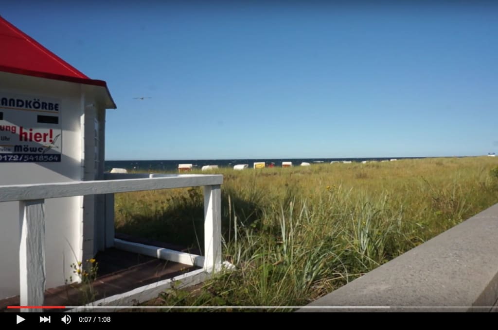 Video vom Strand in Kühlungsborn
